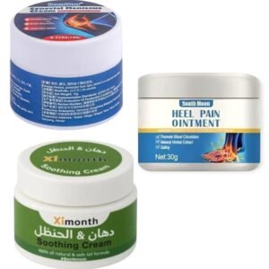 طقم كريمات المفاصل والعظام - 3 عبوات (Sumifun + South Moon + Ximonth)