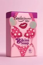 ⁦صابونة البيكيني (Bikini Soap) المخصصة للعناية بالمنطقة الحساسة من ماركة سمايل هيفين (Smile Heaven)⁩ - الصورة ⁦5⁩