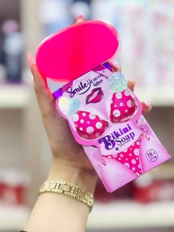 ⁦صابونة البيكيني (Bikini Soap) المخصصة للعناية بالمنطقة الحساسة من ماركة سمايل هيفين (Smile Heaven)⁩ - الصورة ⁦2⁩