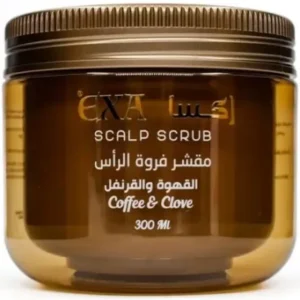 مقشر فروة الرأس بالقهوة والقرنفل من إكسا - 300 مل