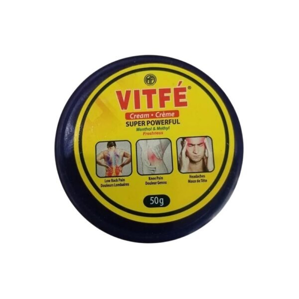⁦كريم فيتفي_VITFE فائق القوة لتسكين آلام الظهر والمفاصل والصداع - 50 جرام⁩ - الصورة ⁦4⁩